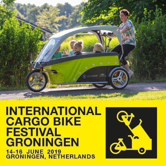 Van Raam present at International Cargo Bike Festival Groningen 2019