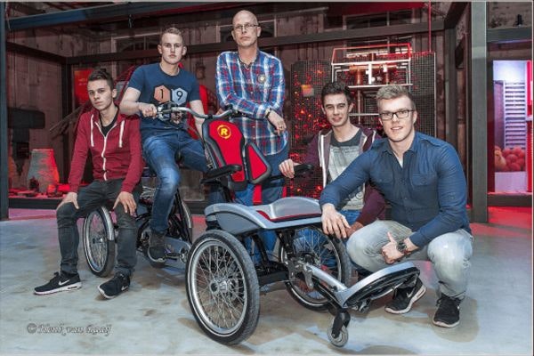 Rolstoelfiets OPair door studenten