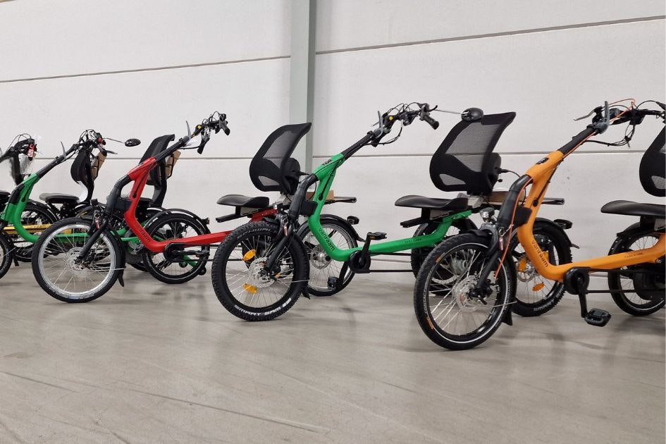 Van Raam walking aids City in various colours