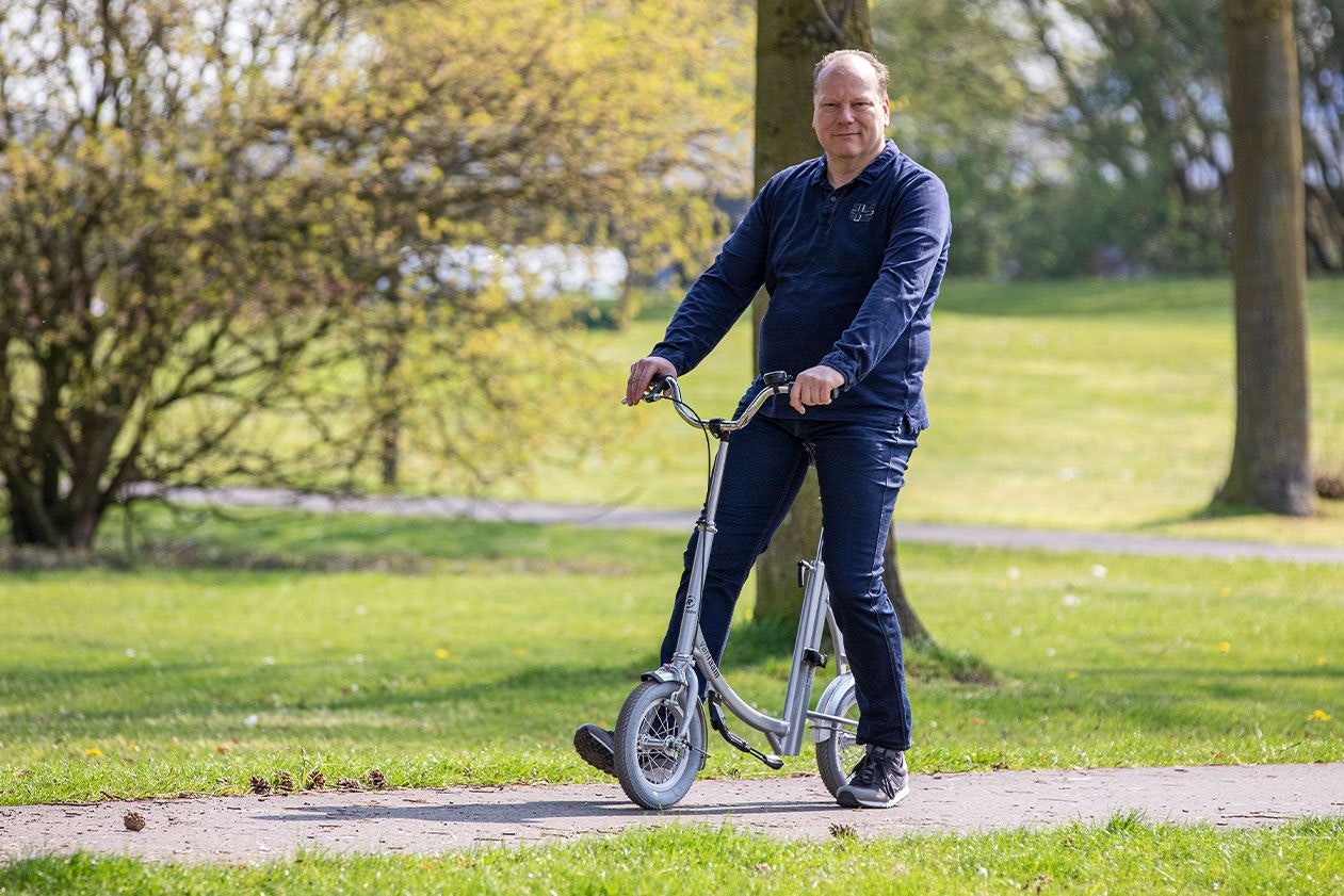 Van Raam marcheur urbain renforcé cycle déambulateur pour adultes