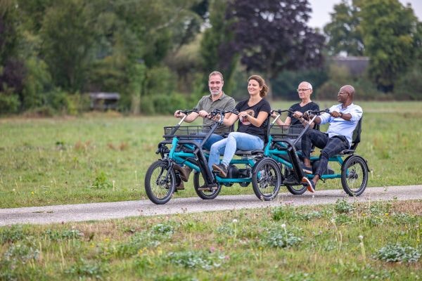 Parallel Tandem Anhänger FunTrain Van Raam