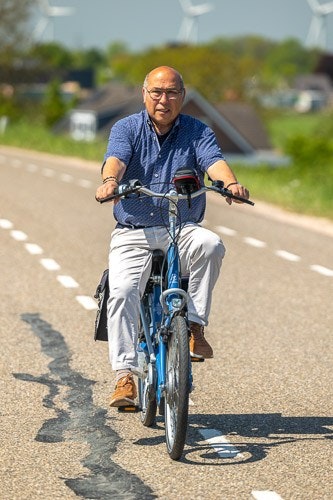 Balance vélo à enjambement bas Van Raam de Jongh