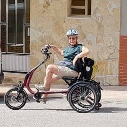 Cycling with Parkinson's on the Van Raam Easy Rider Compact e tricycle Cycling with Parkinson's on the Van Raam Easy Rider Compact e tricycle