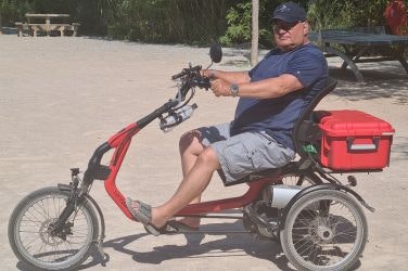Customer experience Easy Rider tricycle bike - Klaus Bannach
