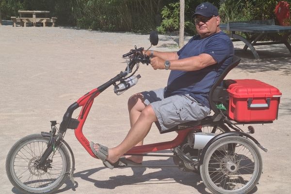 Expérience utilisateur tricycle Easy Rider Van Raam - Klaus Bannach