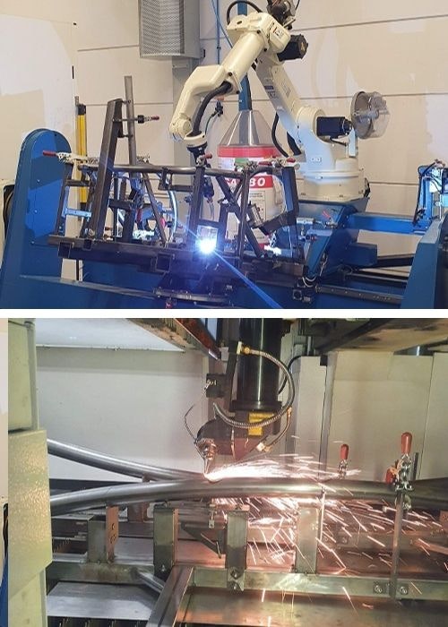 van raam special needs bikes production 3d laser machine and welding robot