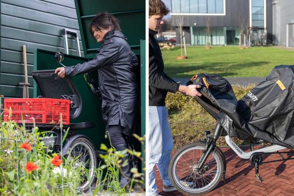 7 tips om jouw Van Raam aangepaste fiets te stallen