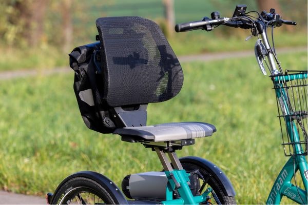 Siège standard du vélo-scooter électrique Van Raam Easy Go