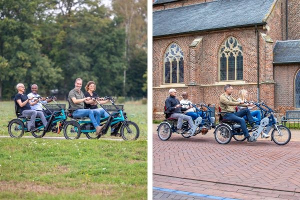 Verschillen tussen de Van Raam FunTrain duofietsaanhanger 2 en 1 - ergonomie