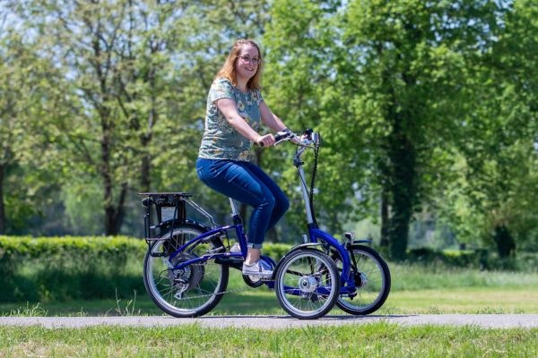 Viktoria driewielfiets met twee wielen voor van Van Raam