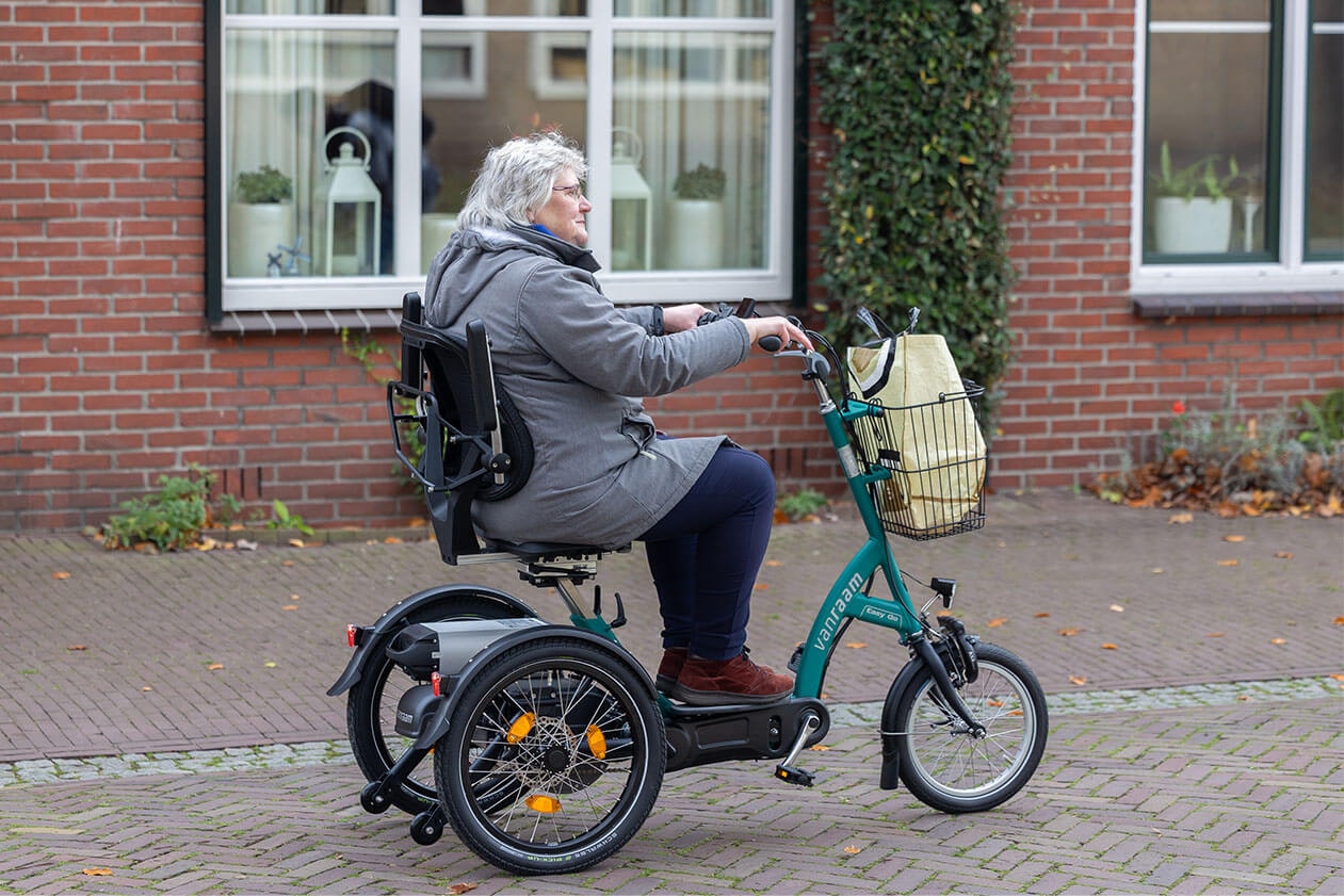 Scootmobielfiets scootmobielstand Easy Go Van Raam