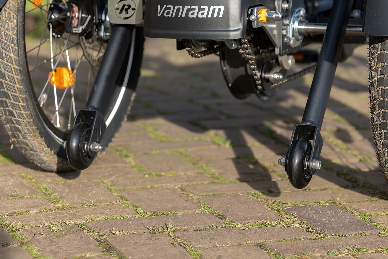 Elektromobil Dreirad Easy Go Van Raam hinten