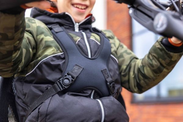 Fixation vest for child Van Raam special needs bike
