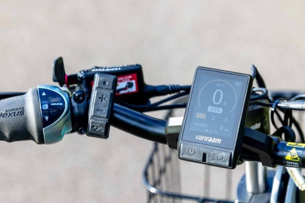 Van Raam pedal assist Silent Smart display