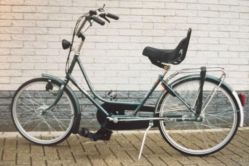 Première version du vélo à cadre abaissé Tavara de Van Raam