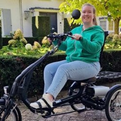 Expérience client du tricycle Easy Rider Van Raam Charlotte Dona Avatar