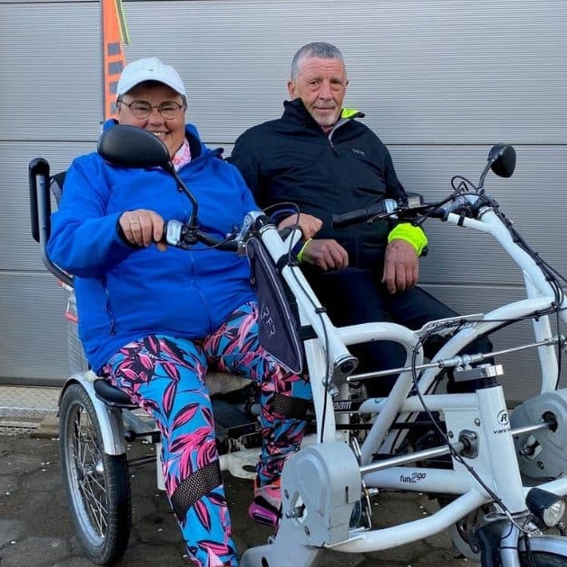 Expérience utilisateur de la famille Kraus avec le vélo duo Fun2Go de Van Raam Expérience utilisateur de la famille Kraus avec le vélo duo Fun2Go de Van Raam