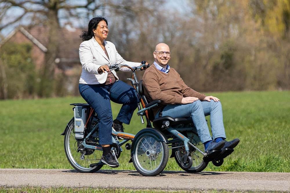Van Raam OPair rolstoel fiets