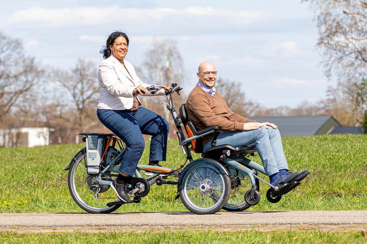 Van Raam OPair electric wheelchair bike
