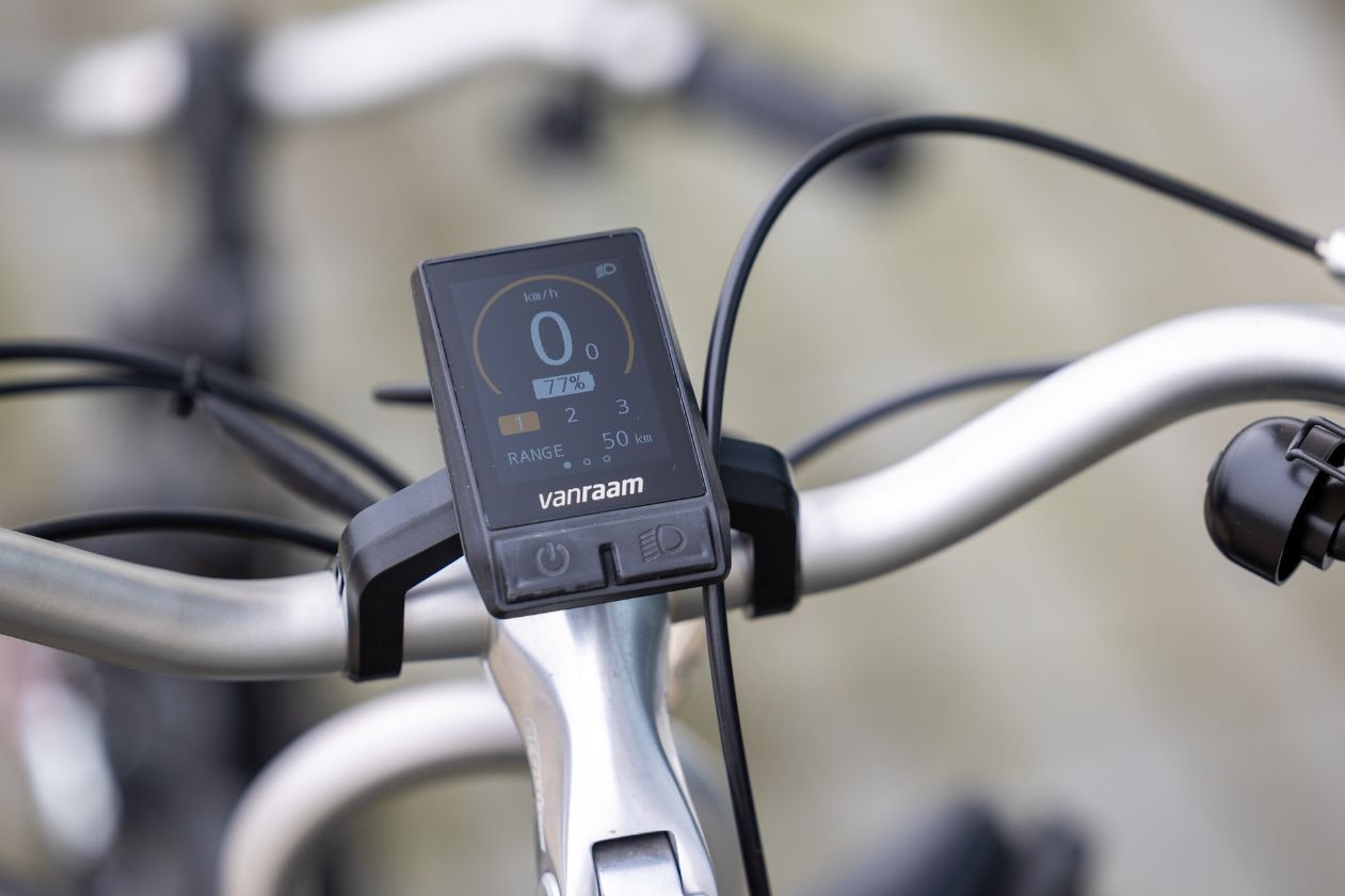 Kivo Plus Van Raam display electric pedal support