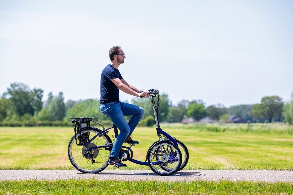 Expérience client Viktor tricycle à 2 roues avant Van Raam – Kevin