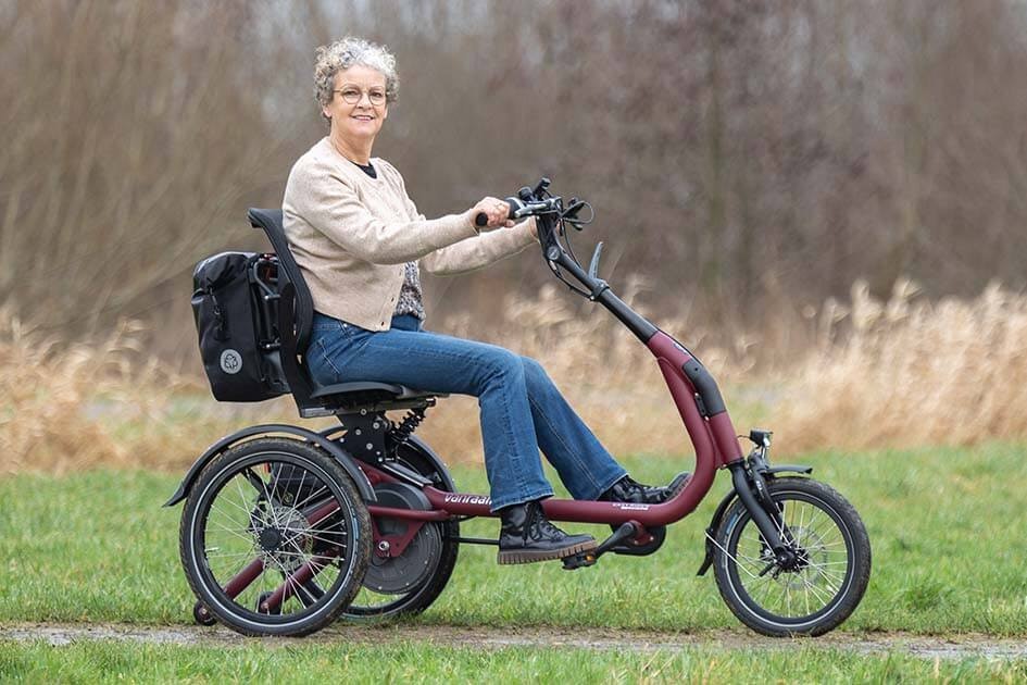 Van Raam Easy Rider Compact tricycle with pannier bag