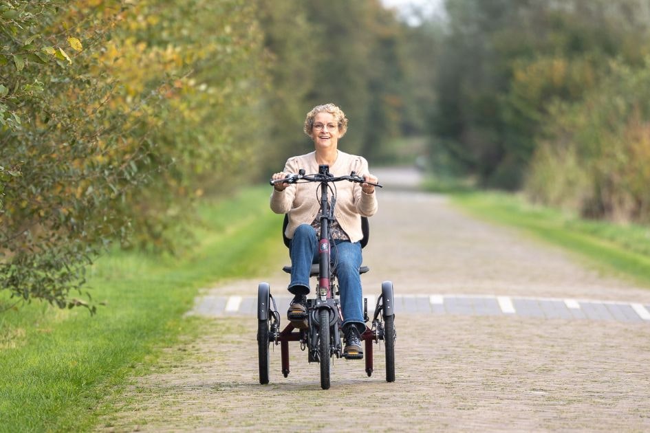 Tricycle étroit pour adultes de Van Raam