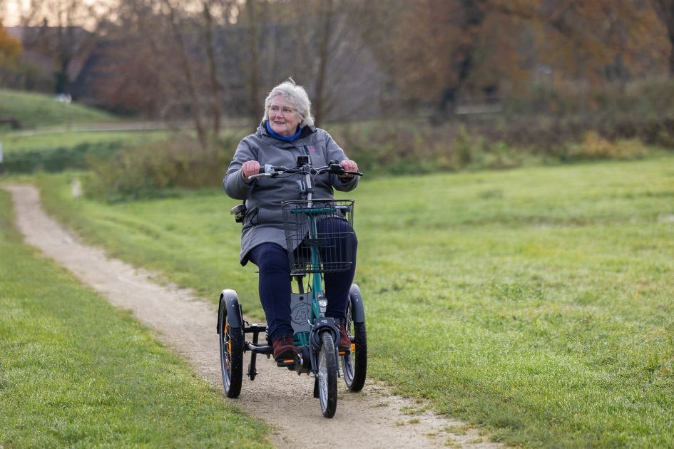 Easy Go scooter bike mobility with Parkinsons disease Van Raam