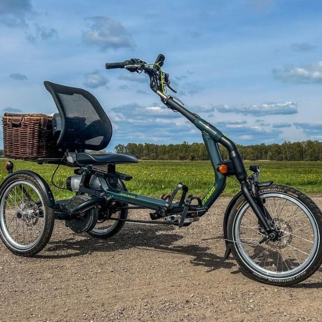 Vélo électrique à trois roues Easy Rider Van Raam expérience client Laurens de Lange