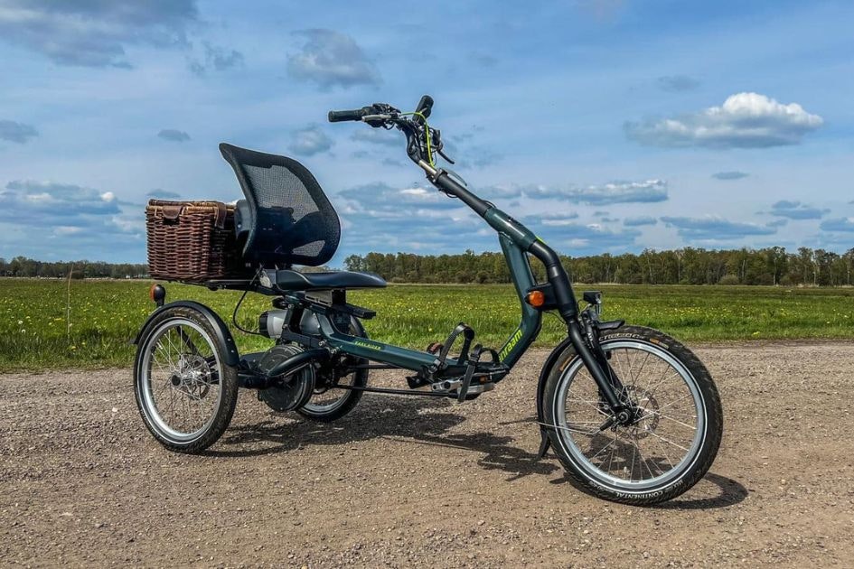 Vélo électrique à trois roues Easy Rider Van Raam expérience client Laurens de Lange