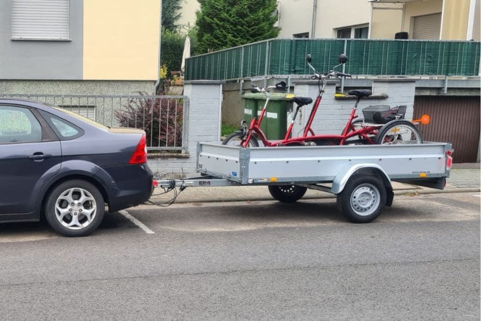 Anhänger für Kivo Plus Tandem Van Raam