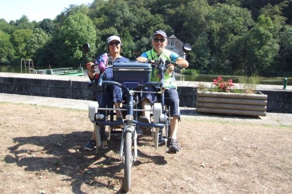 Kundenerfahrung Parallel-Tandem Fun2Go Van Raam - Gérard Gatard