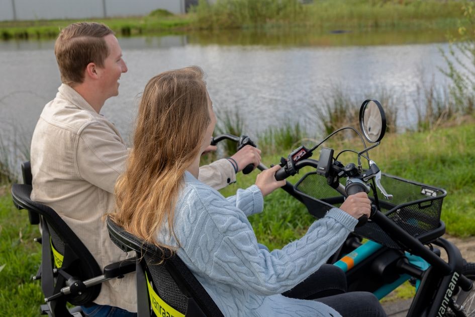 Fun2Go duofiets Van Raam Engelse uitvoering