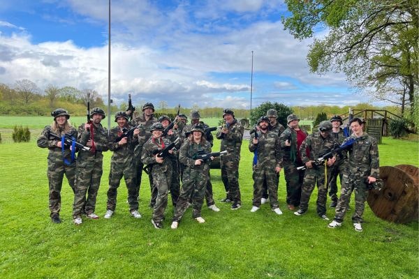 Van Raam internationaal dealerweekend lasergame