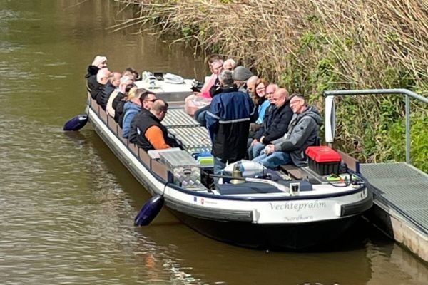 Week-end international des distributeurs Van Raam avec bateau