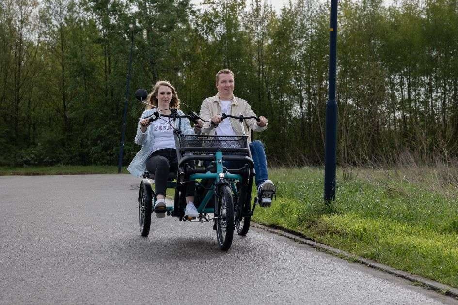 Englische Ausführung Fun2Go Paralell Tandem Van Raam