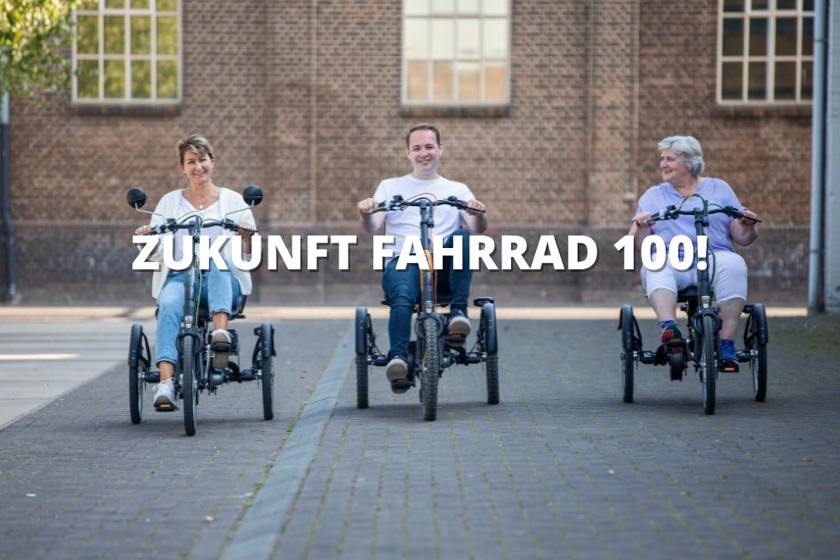 Van Raam lid nummer 100 Zukunft Fahrrad bereikt mijlpaal