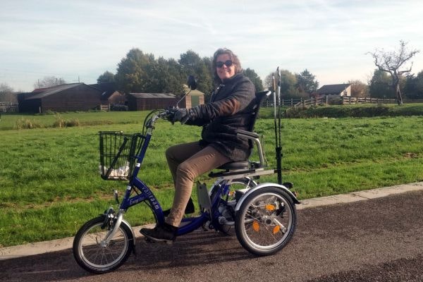 Easy Go scootmobielfiets Astrid van der Plank