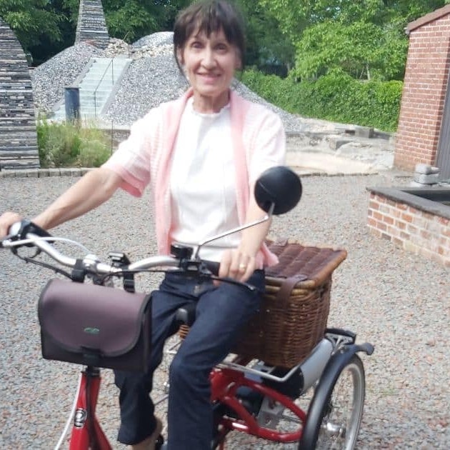 Customer experience Van Raam Midi 3-wheel bike Gerda Stragier Customer experience Van Raam Midi 3-wheel bike Gerda Stragier