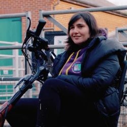 Klantervaring Easy Rider Compact driewieler fiets met ondersteuning Van Raam Susie Bannister avatar Klantervaring Easy Rider Compact driewieler fiets met ondersteuning Van Raam Susie Bannister avatar
