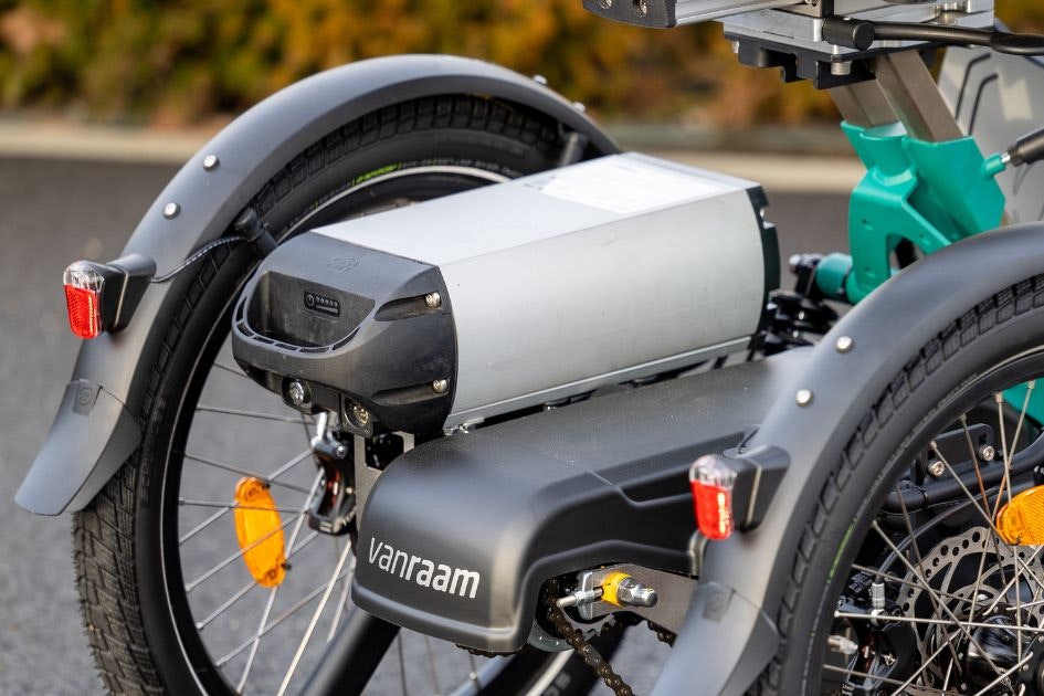 Pedal assist electric scooter bike Van Raam