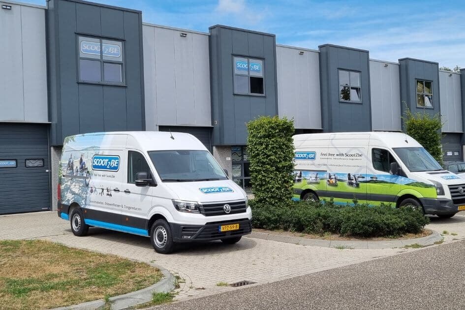 Scoot2be Eersel Van Raam pand en bussen Scoot2be Eersel Van Raam pand en bussen