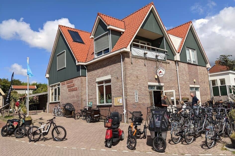 Vermeulen Bikes Den Hoorn Texel Van Raam pand