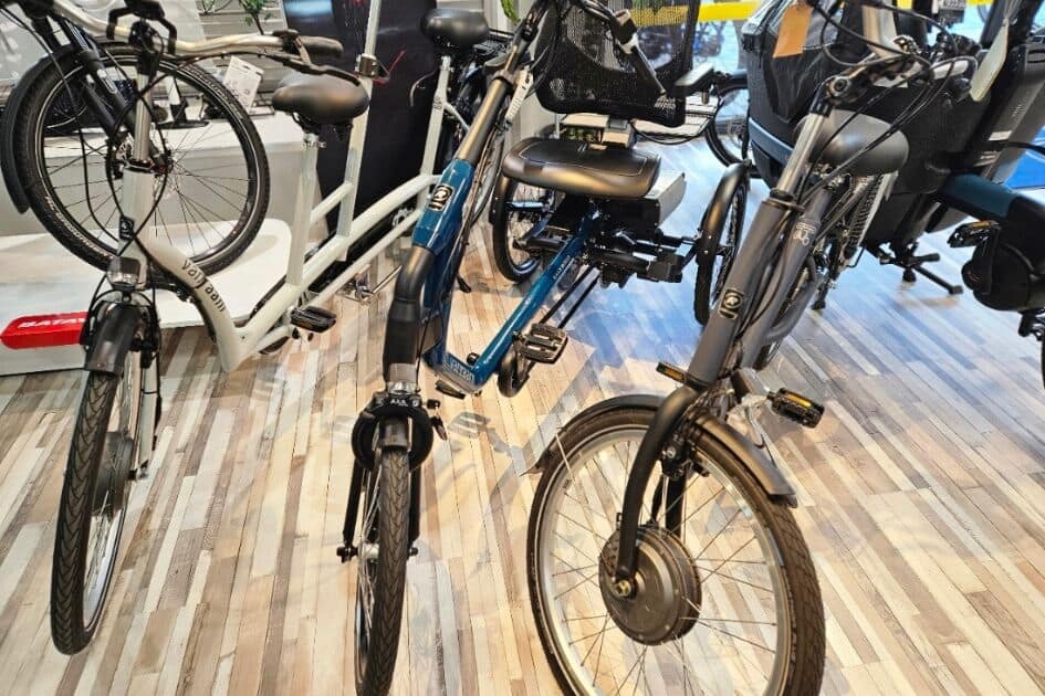 Van der Plank tweewielers Delft Van Raam Twinny Easy Rider en Balance
