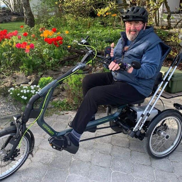 Expérience client Van Raam Easy Rider tricycle – Josef Gerhard Matsche Expérience client Van Raam Easy Rider tricycle – Josef Gerhard Matsche