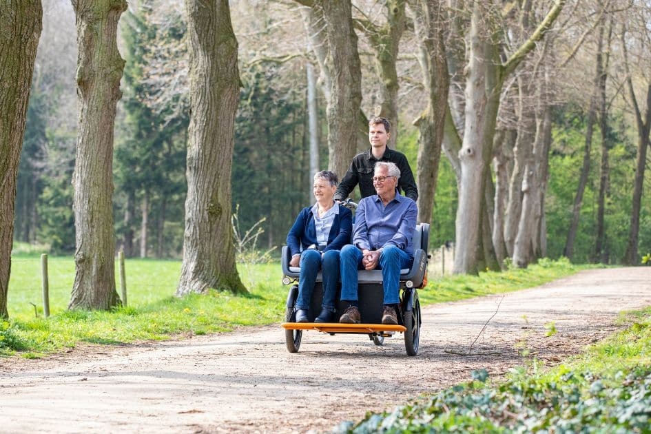 Van Raam Chat riksja fiets - Fiets met zitbank