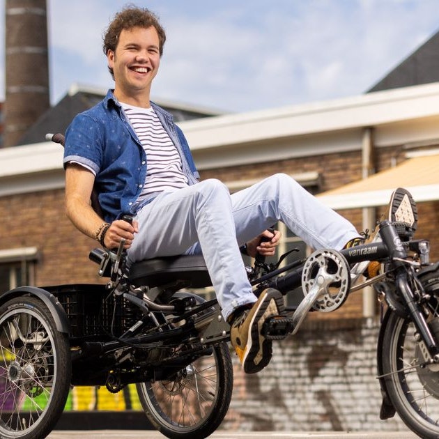 Easy Sport ligfiets Van Raam Luuk - Mobiliteitsweek Juri Hiensch Easy Sport ligfiets Van Raam Luuk - Mobiliteitsweek Juri Hiensch