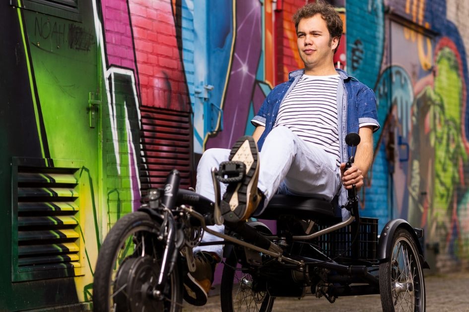 Liegerad Easy Sport Van Raam Luuk - Mobiliteitsweek Juri Hiensch