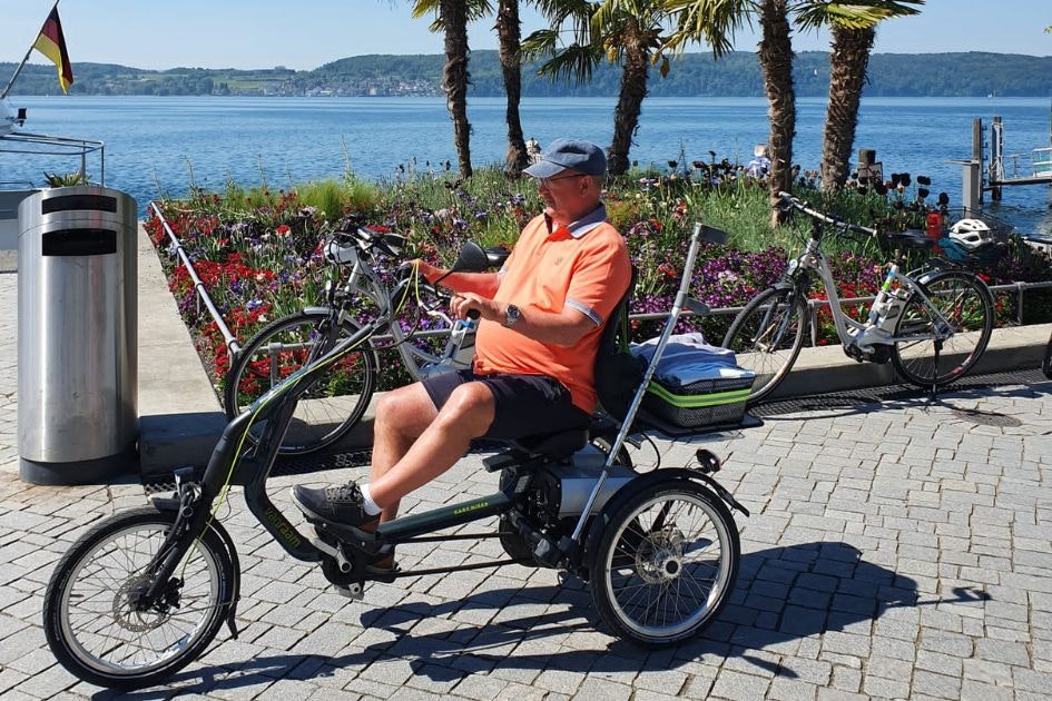 Bodensee vakantie met driewieler Easy Rider Van Raam Theo Reuvers