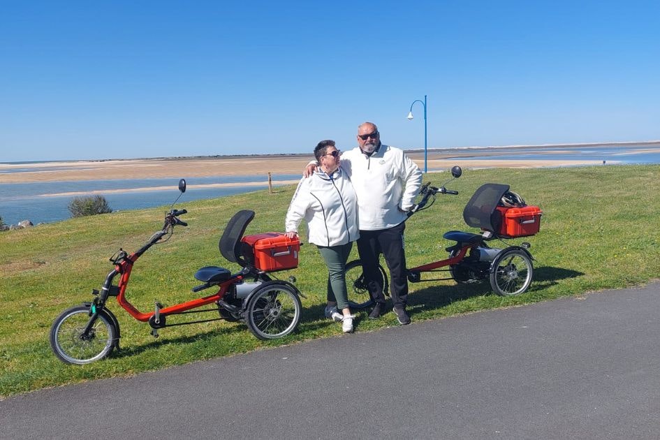 Klantervaring Easy Rider driewielfiets Van Raam samen fietsen - Klaus Bannach